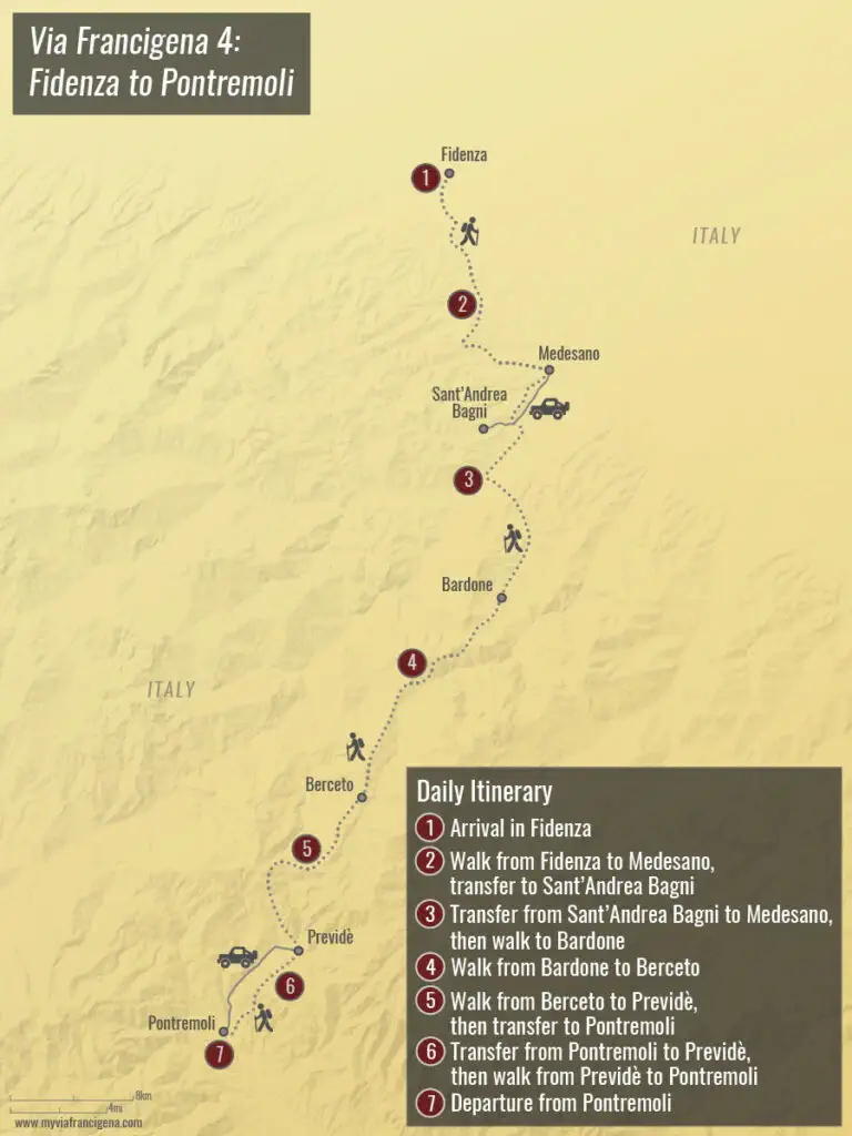 Map 59-Italy-Via-Francigena-4-Fidenza-to-Pontremoli-20250316-768x1024